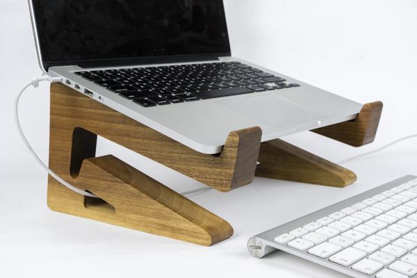 Wooden Laptop Stand - Ideas for Christmas Gifts